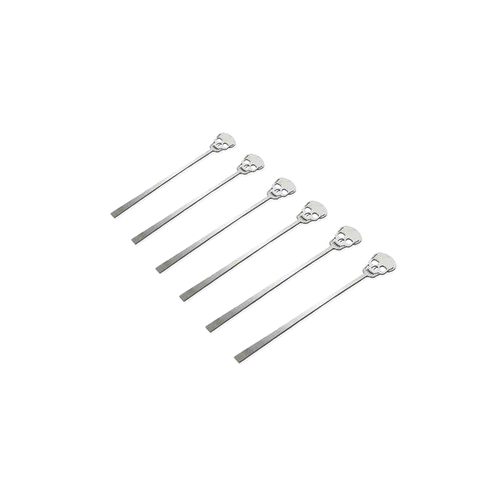 Huesos Stainless Steel Drink Mixers Set - 6pcs
