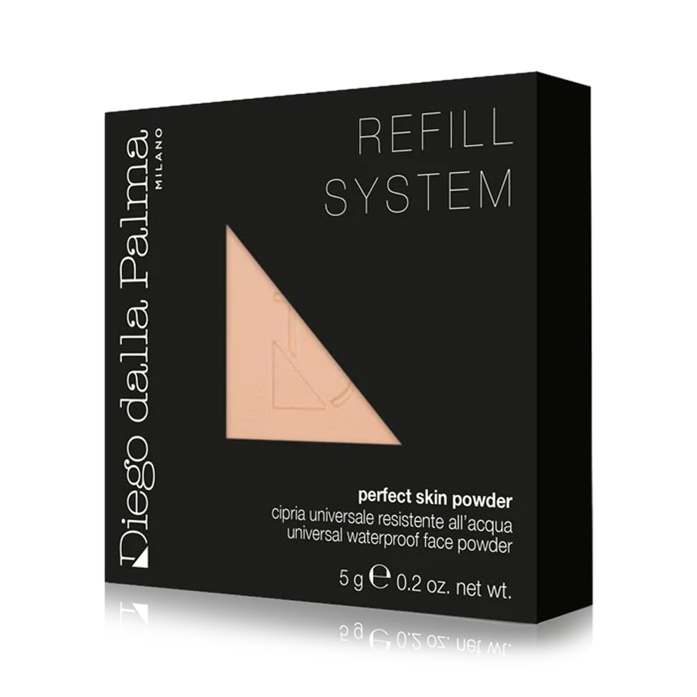 بودرة الوجه بيرفكت سكن المقاومة للماء - قابل لإعادة التعبئة - رقم 348 - ناتشرال بيج