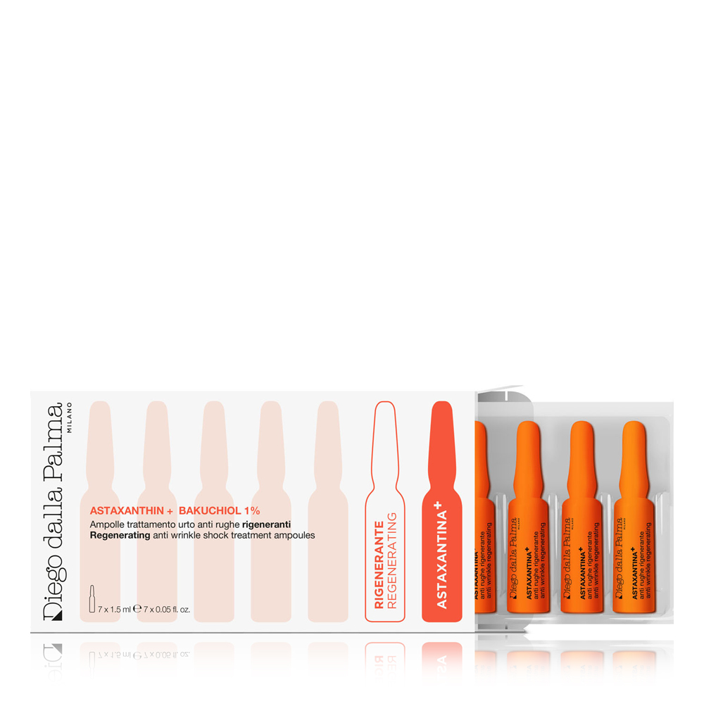 Astaxantina+ Regenerating Anti Wrinkle Shock Treatment Ampoules - 7*1.5ml