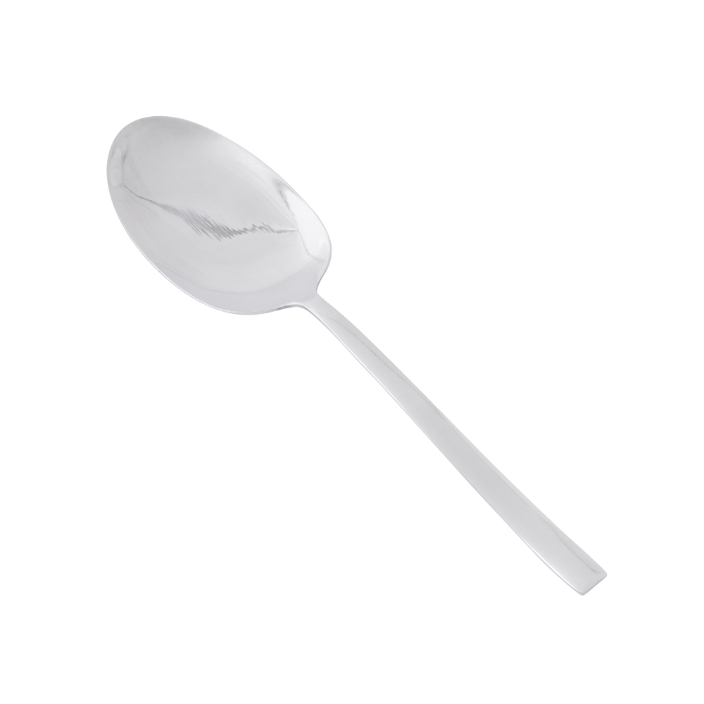 Plain Stainless Steel Rice Spoon - 1pc