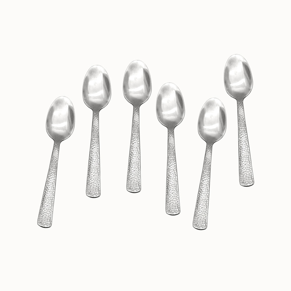 Design Hammer Teaspoon Set - 6pcs