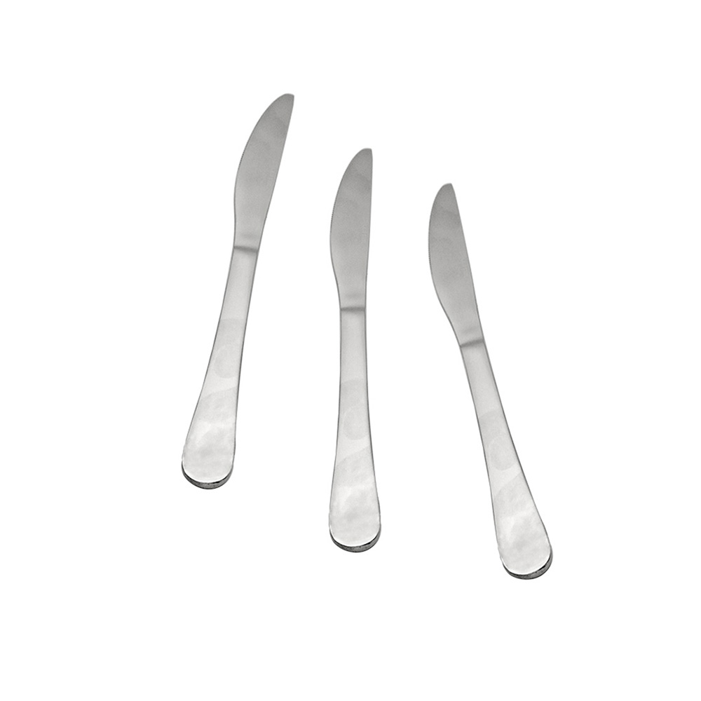 Stainless Steel Table Knife Set - 3pcs