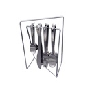 Rack Hanging All Matte Finish Cutlery Set - 24pcs