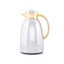 Chrome/Gold Vacuum Flask - 1.3 Litre
