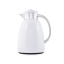 White/Chrome Vacuum Flask - 1 Litre