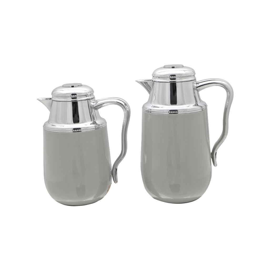 Mayflower Vacuum Flask Set - Light Gray Chrome