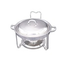 Stainless Steel Round Chafer - 5L