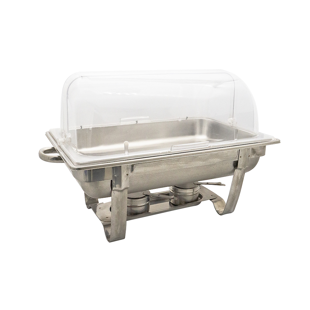 Rectangular Clear Cover Chafing Dish - 8.5L