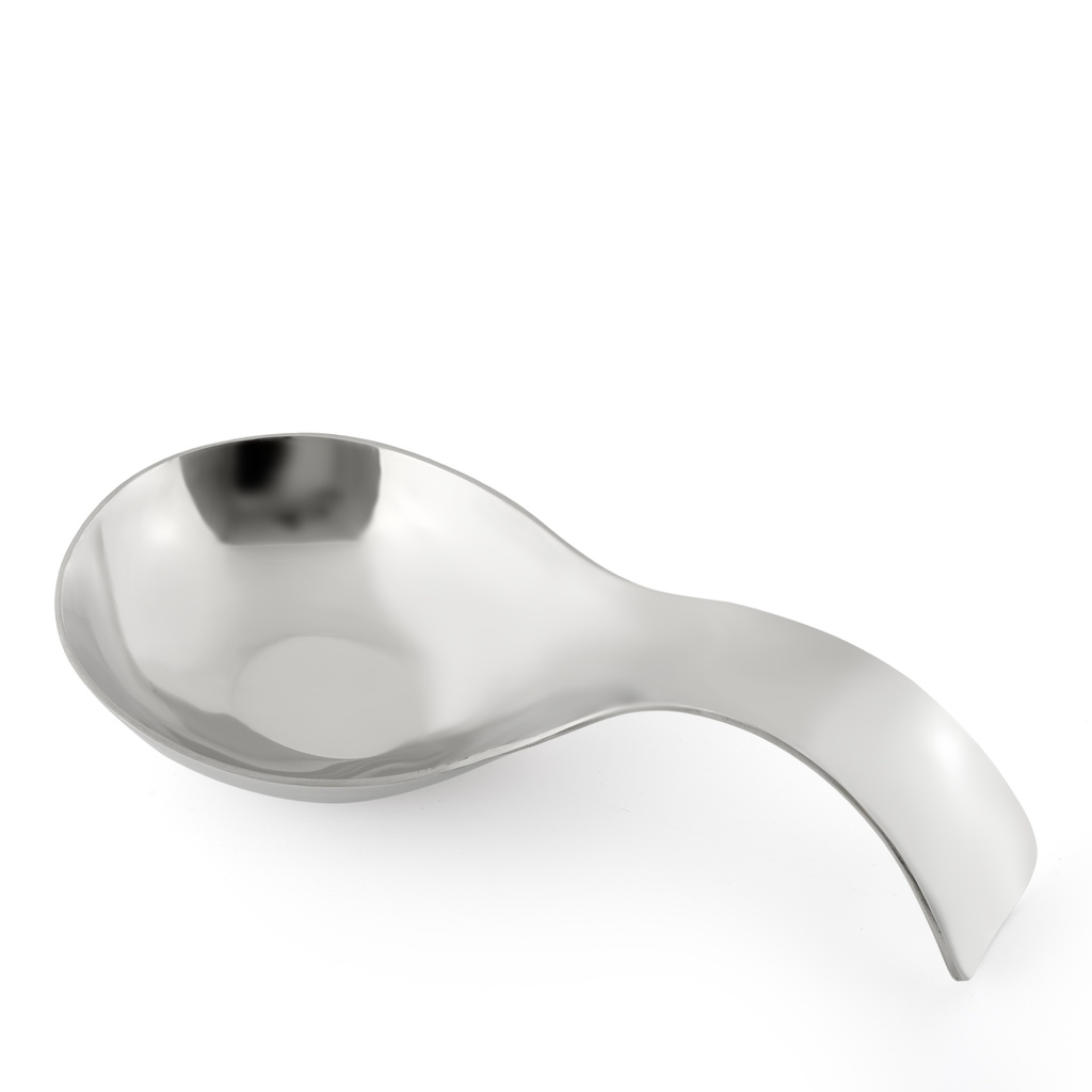 Stainless Steel Plain Spoon Rest - 24cm