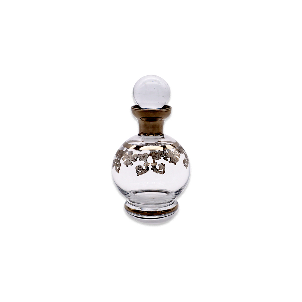 Refillable Perfume Oil Bottle - Platinum