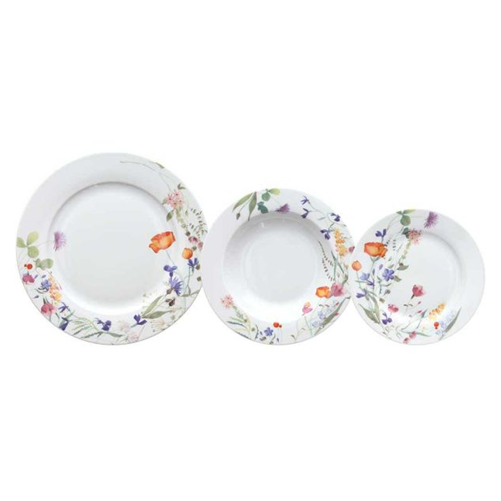 Atollo Flora Dinner Set - 18pcs