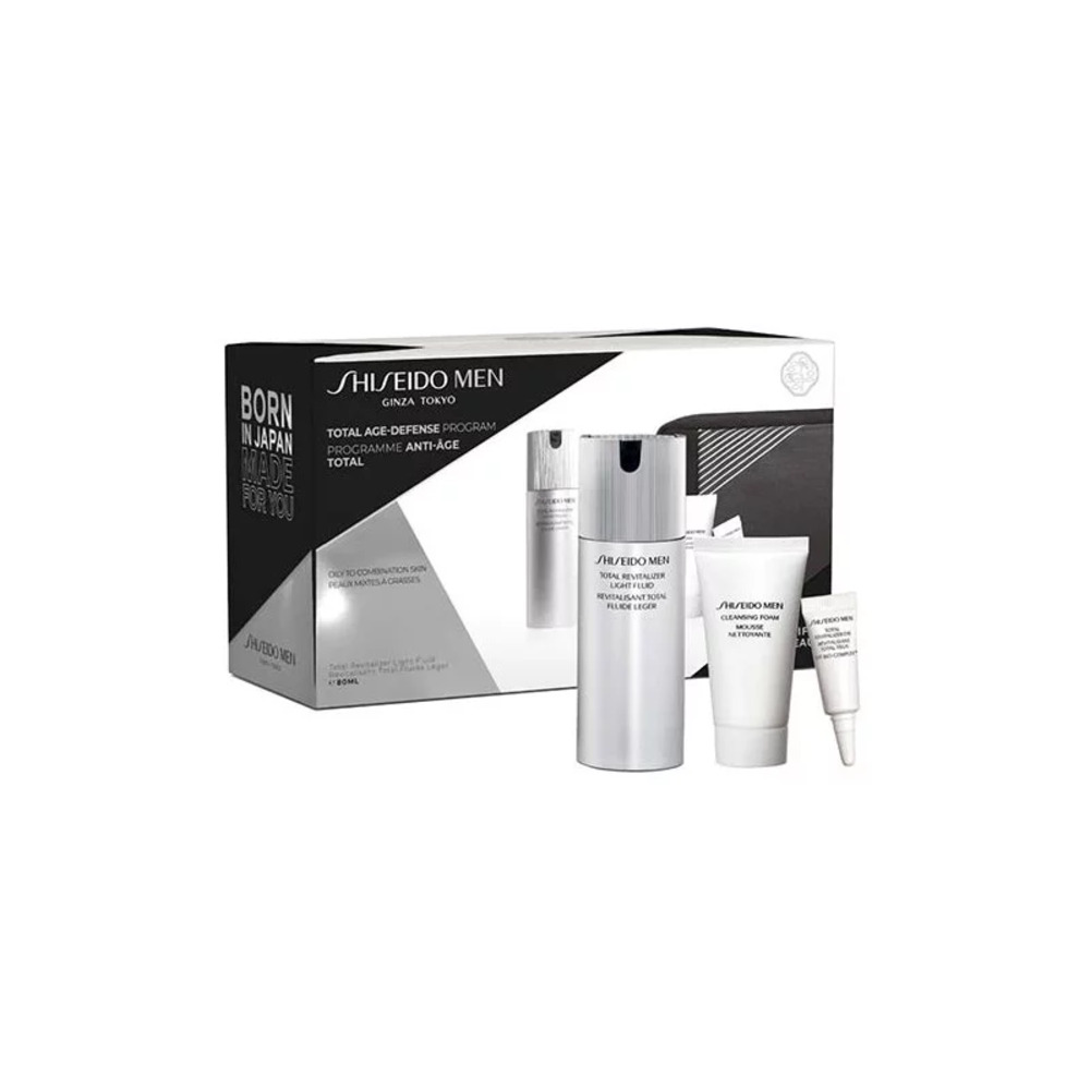 Total Revitalizer Light Fluid Pouch Set for Men - 3pcs