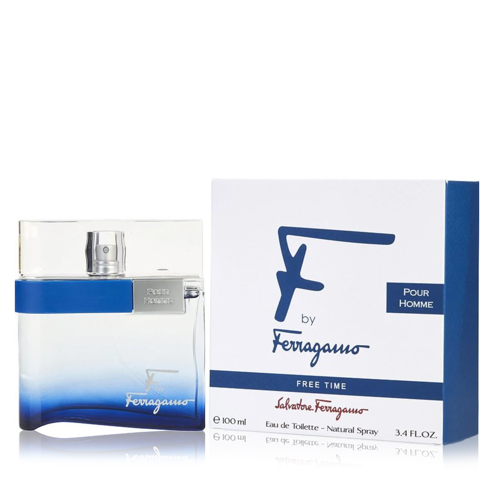 F by Ferragamo Free Time Eau De Toilette - 100ml - Men