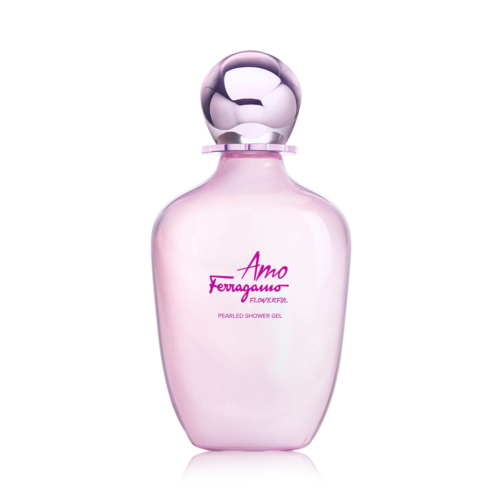 Amo Ferragamo Flowerful Pearled Shower Gel - 200ml
