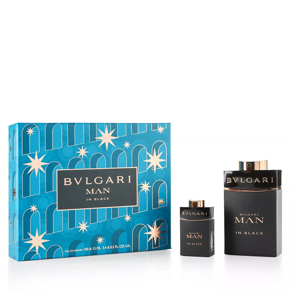 Bvlgari Man in Black Gift Set - 2 Pcs - Men