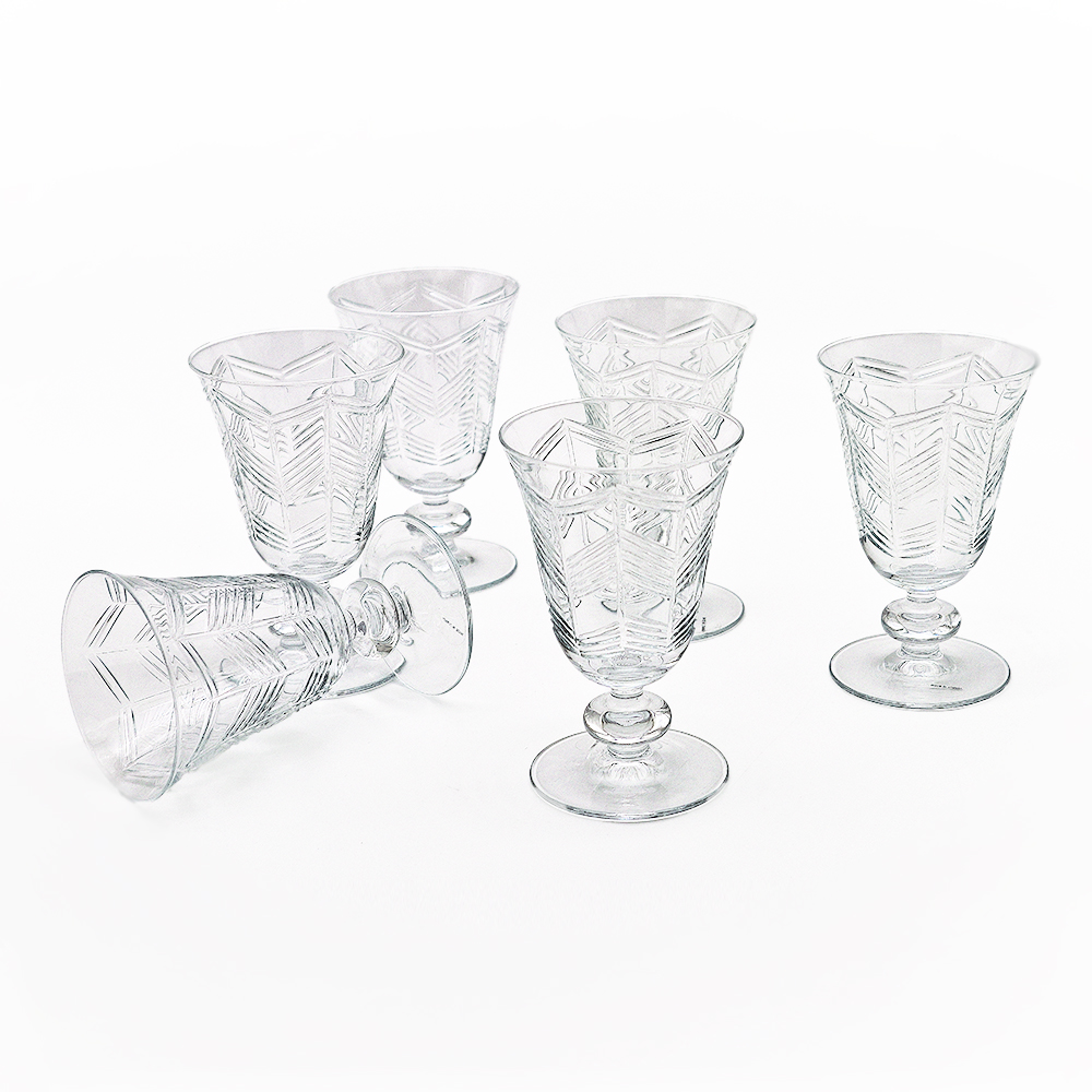 Clear Juice Glass Set - 6pcs