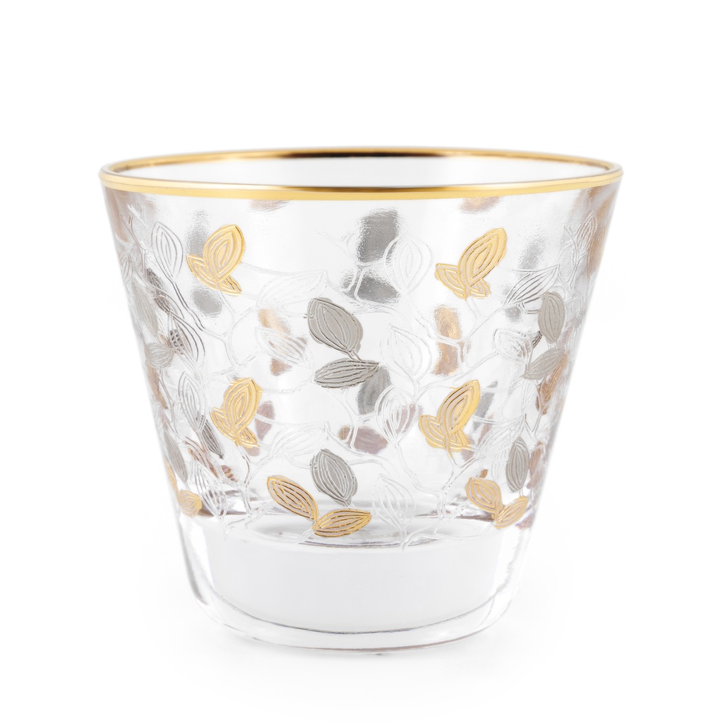 Gold Arabic Coffee Set - 12pcs