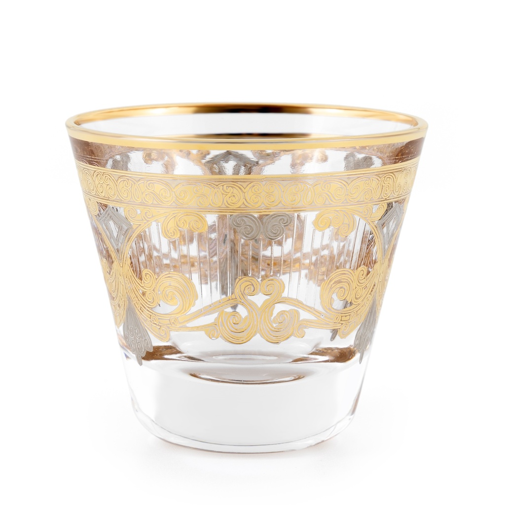 Gold/Platinum Arabic Coffee Set - 12pcs