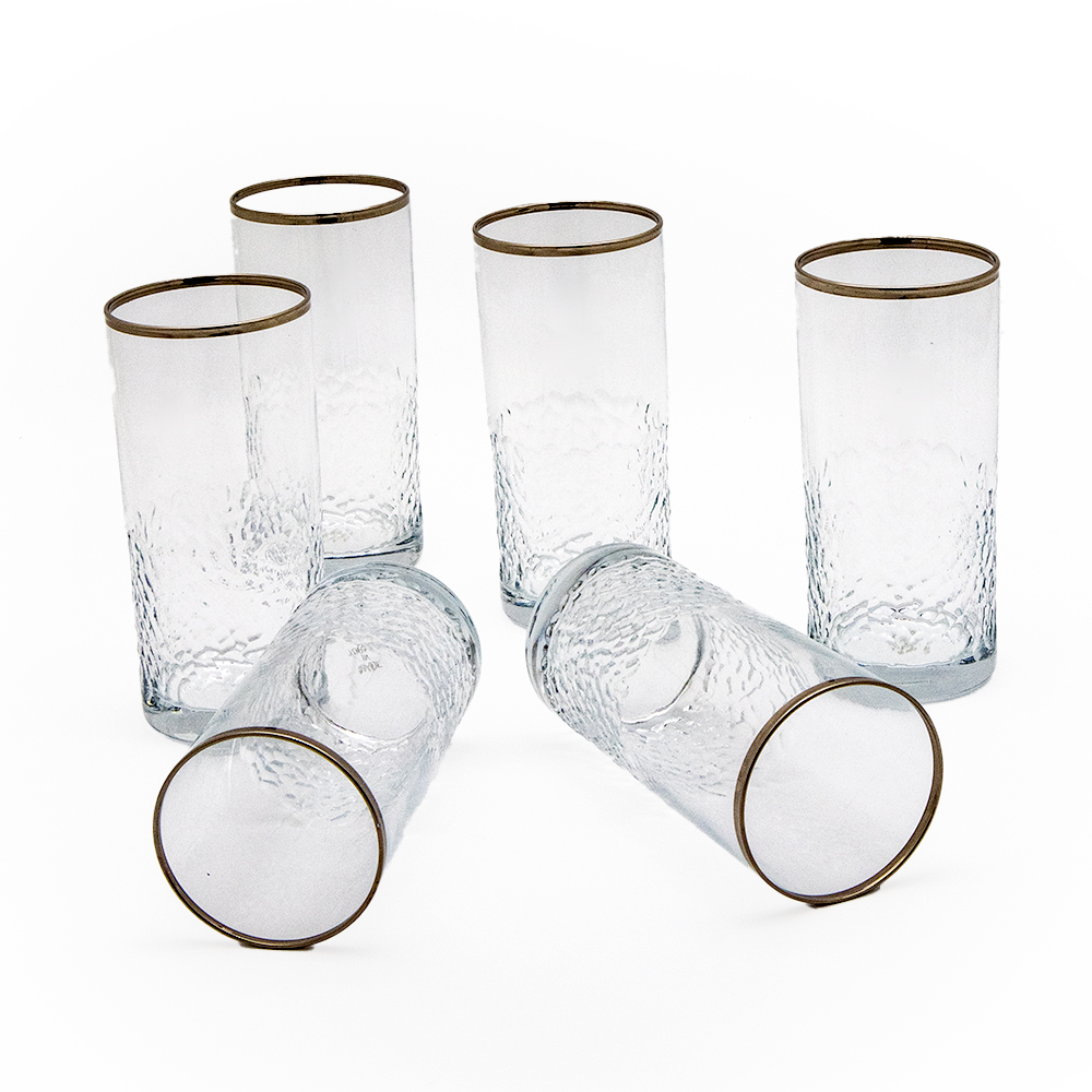 Platinum Tumbler Glass Set - 6pcs
