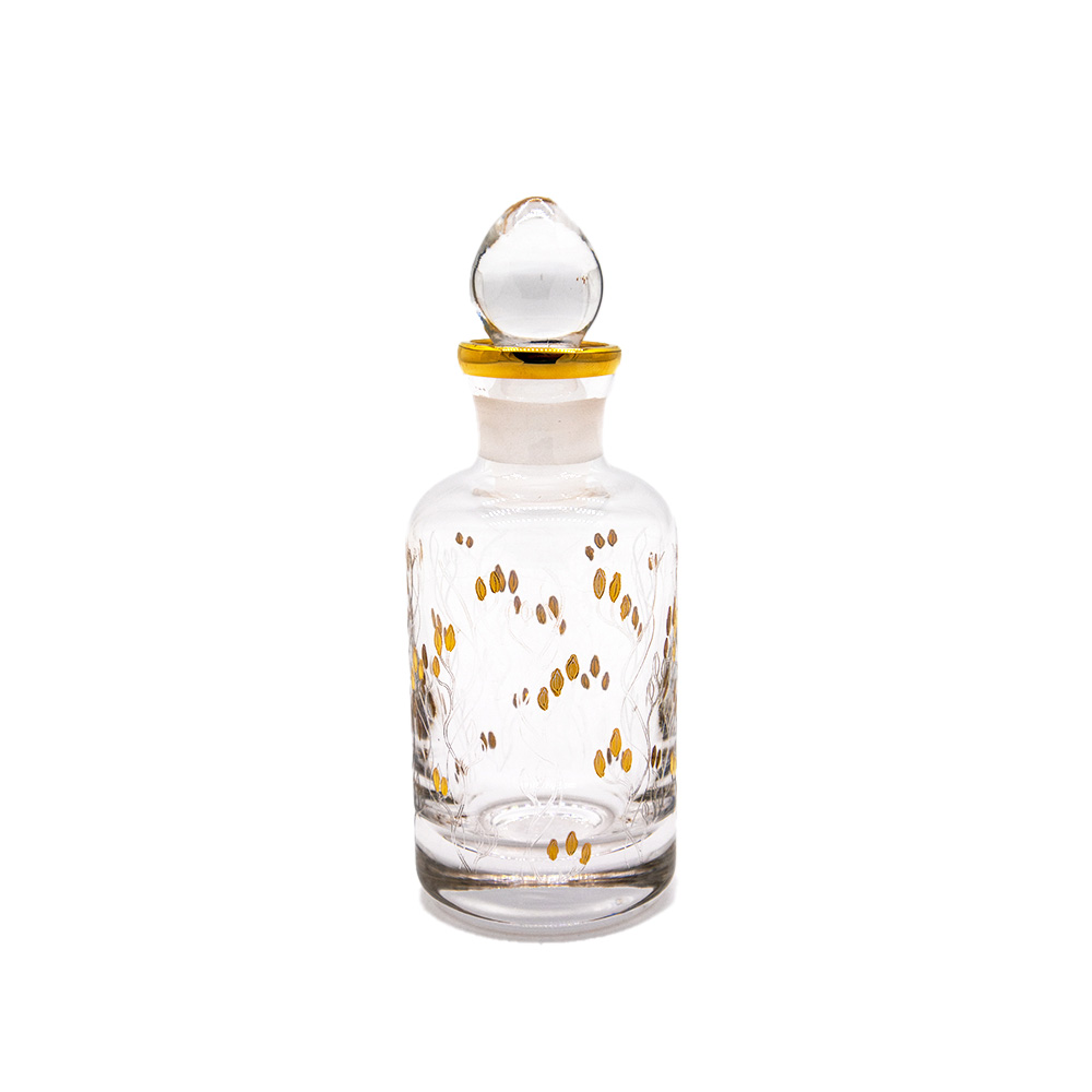 Medium Refillable Perfume Oil Bottle - Gold