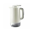 Alba Glass Refill 1L Vacuum Jug - Ice White