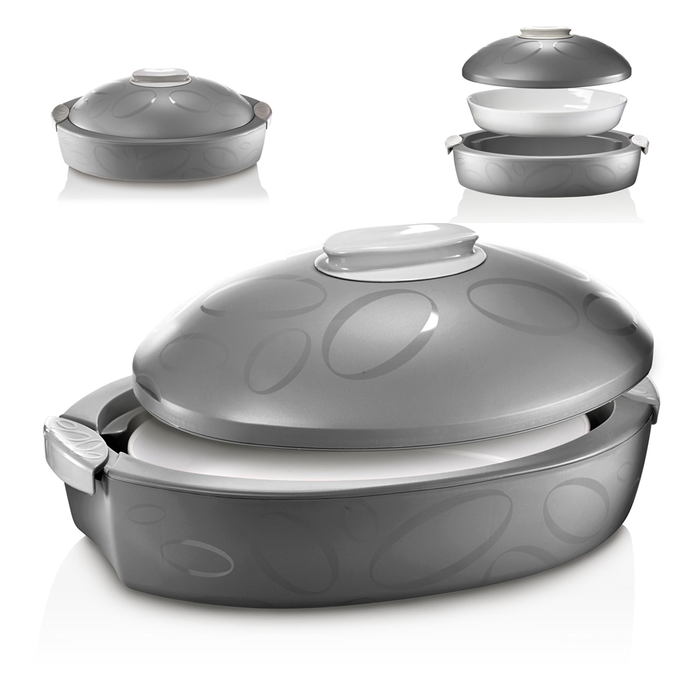 Grey Tuttocaldo Insulated Server Gourmet - 4L