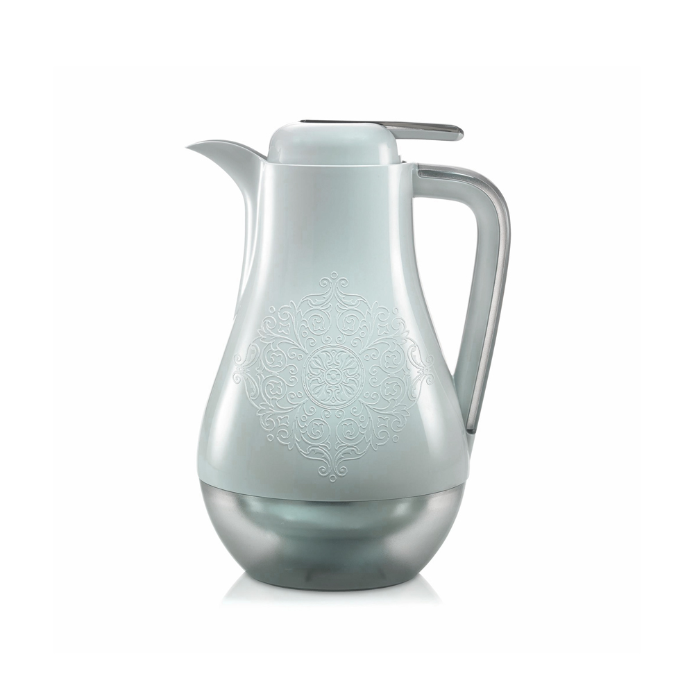 Arabesque Vacuum Jug Glass Refill 1L - Light Grey