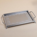 Anphoras Inox 1 Rectangular Tray - Silver