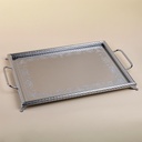 Anphoras Inox 3 Rectangular Tray - Silver