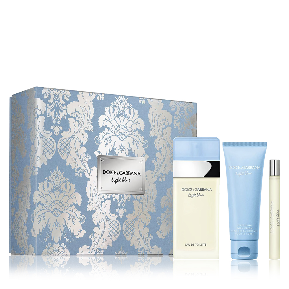 Light Blue Gift Set - 3pcs - Women