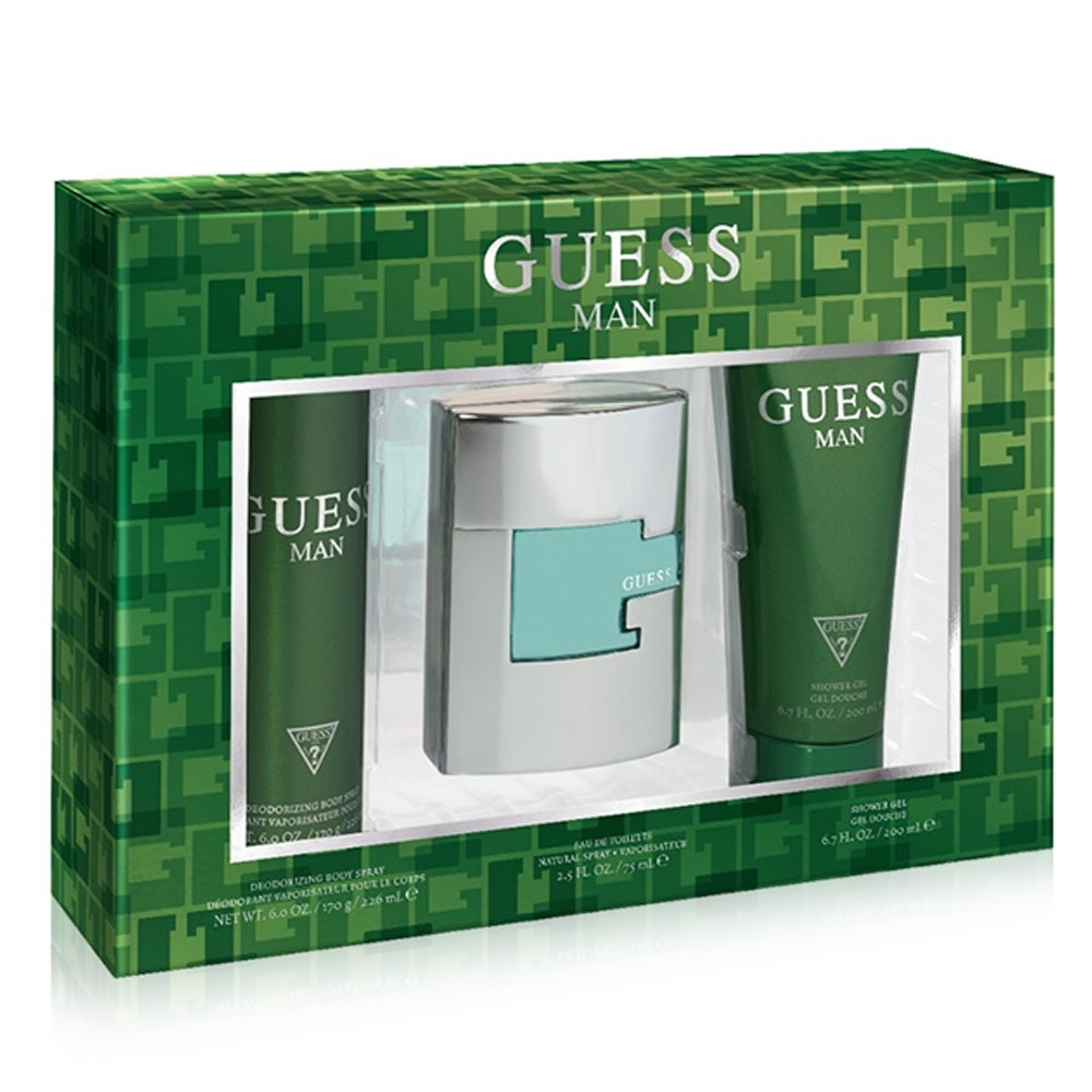 Guess Man Gift Set - 3 pcs - Men