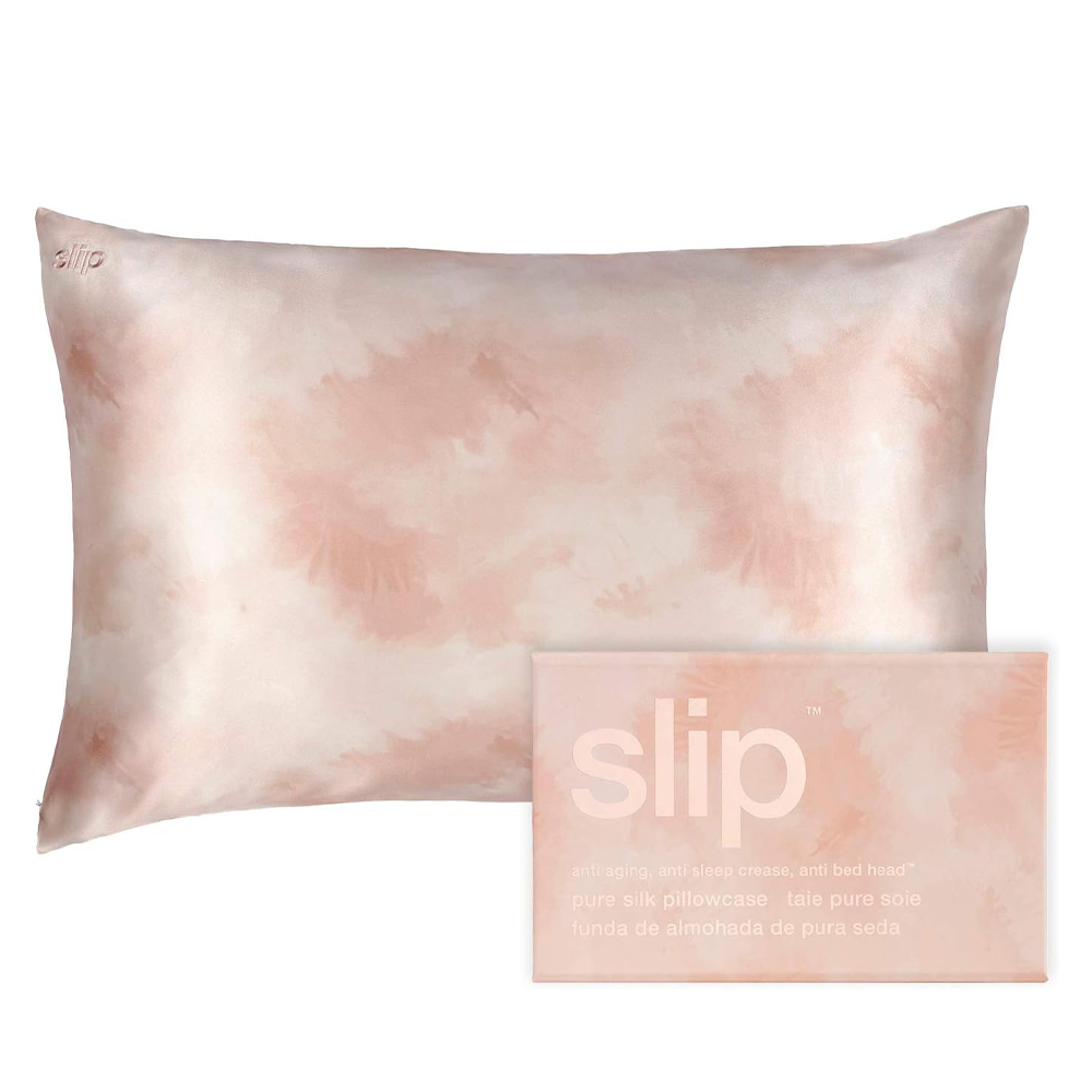 Pure Silk Queen Pillowcase - Desert Rose