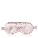 Silk Eye Mask - Pink Marble