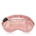 Silk Sleep Mask Bridesmaid - Pink Embroidered