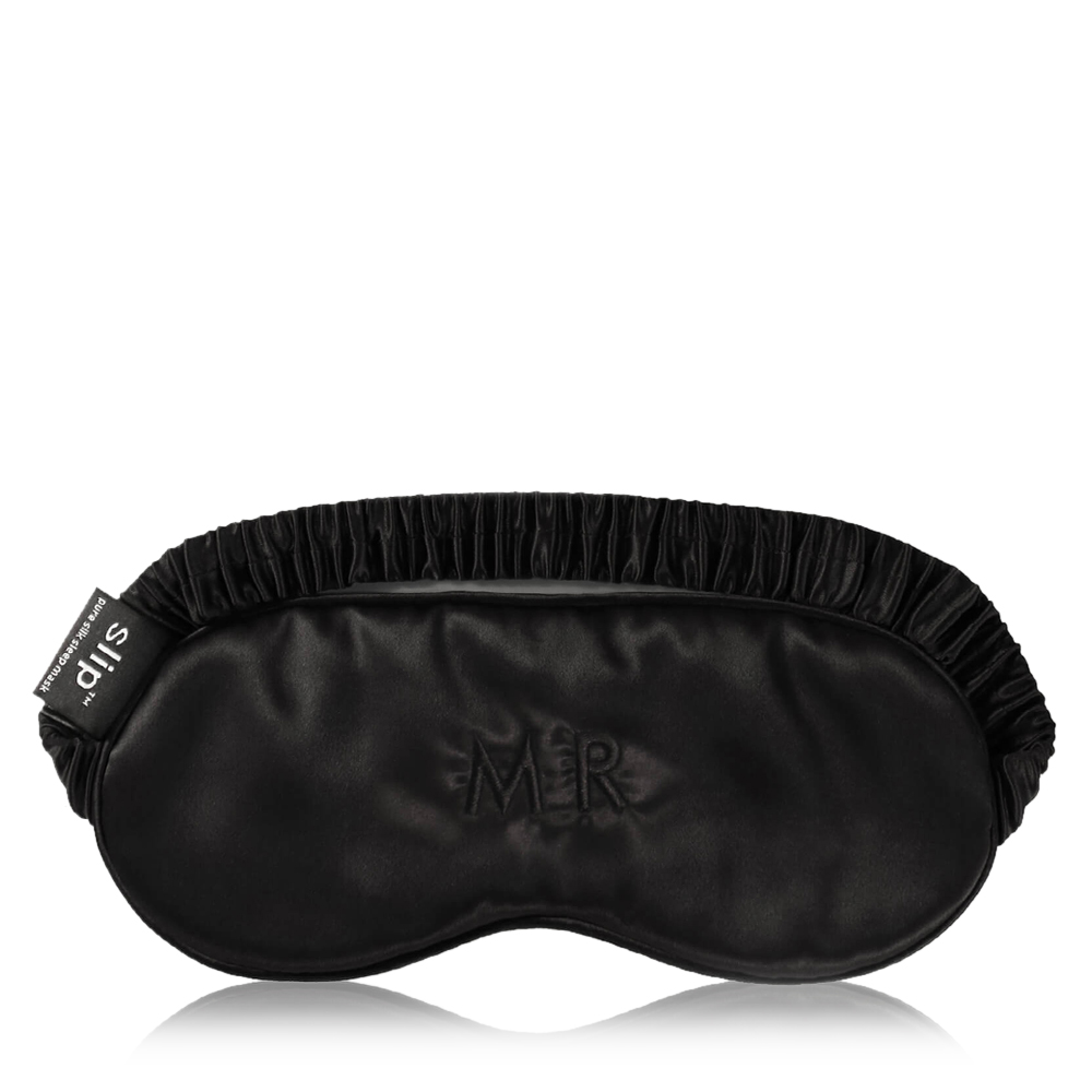 Black Pure Silk  Sleep Mask - Mr