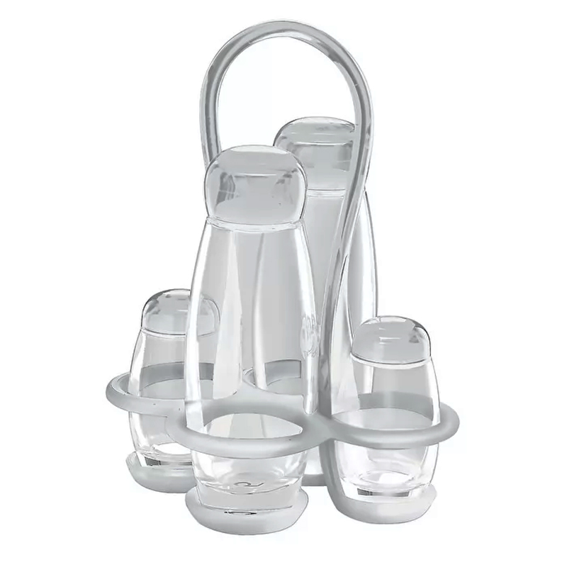 Bolli Clear Condiment Set - 4pcs