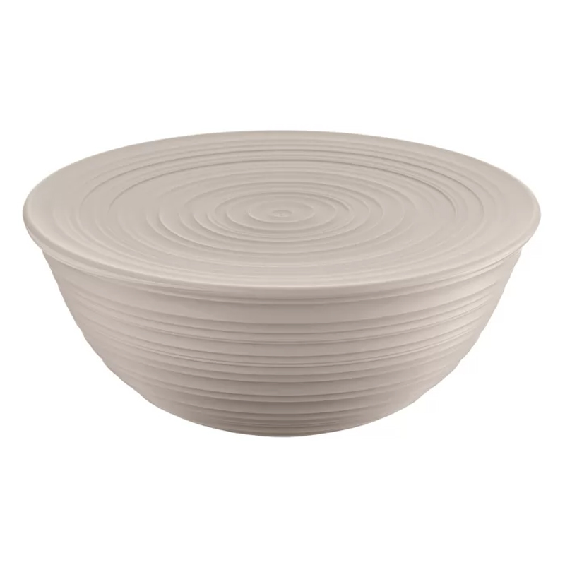 Tierra Serving Bowl with Lid - Brown - 30cm