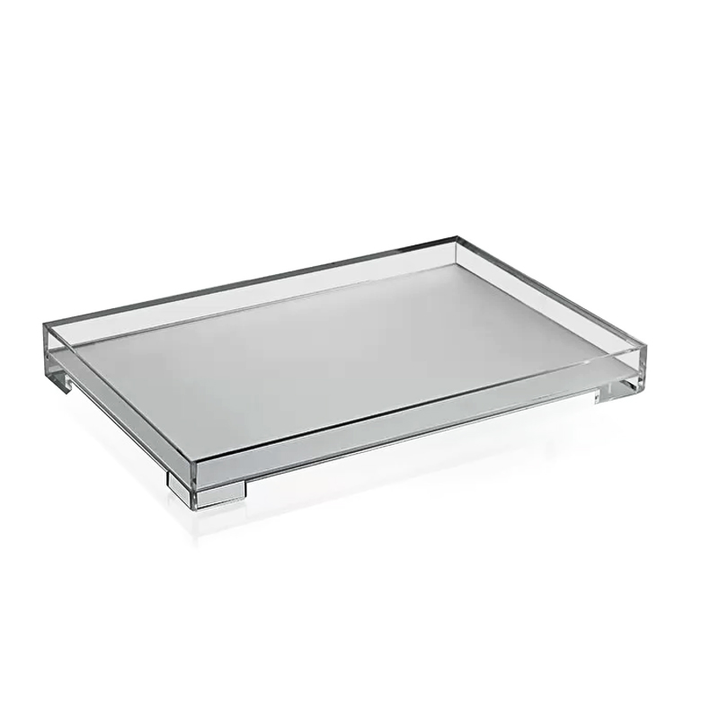 Essence Grey Acrylic Tray - Large