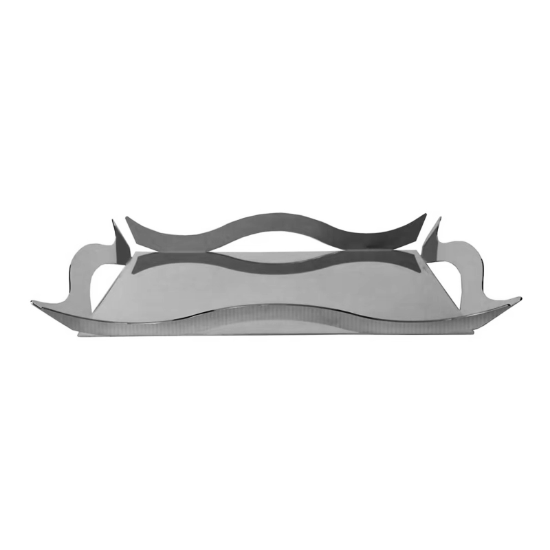 Aladino Stainless Steel Mirror Tray - L