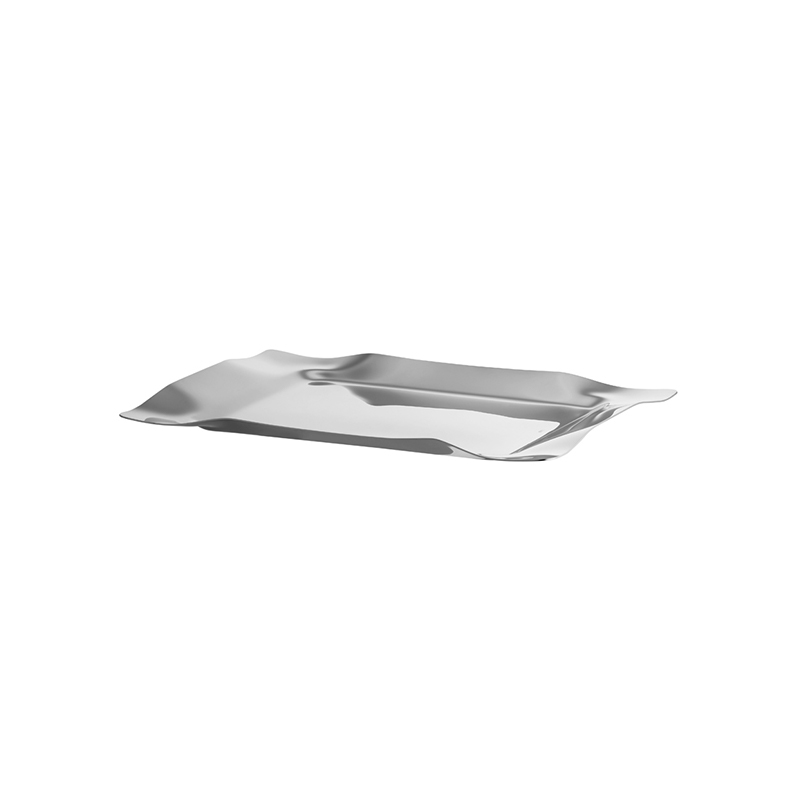 Fiori Stainless Steel Rectangular Tray - Small