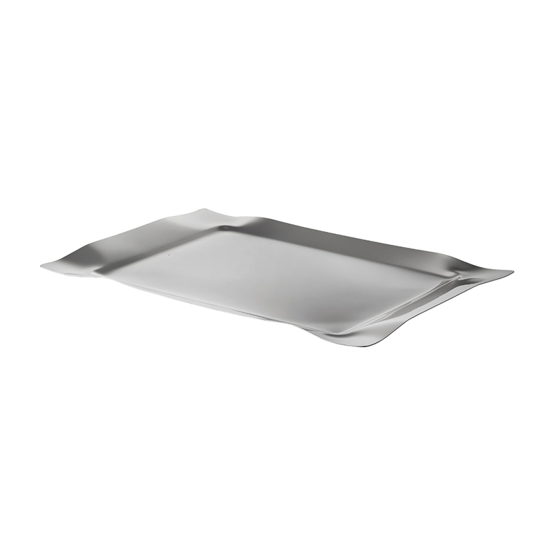 Fiori Stainless Steel Rectangular Tray - Medium