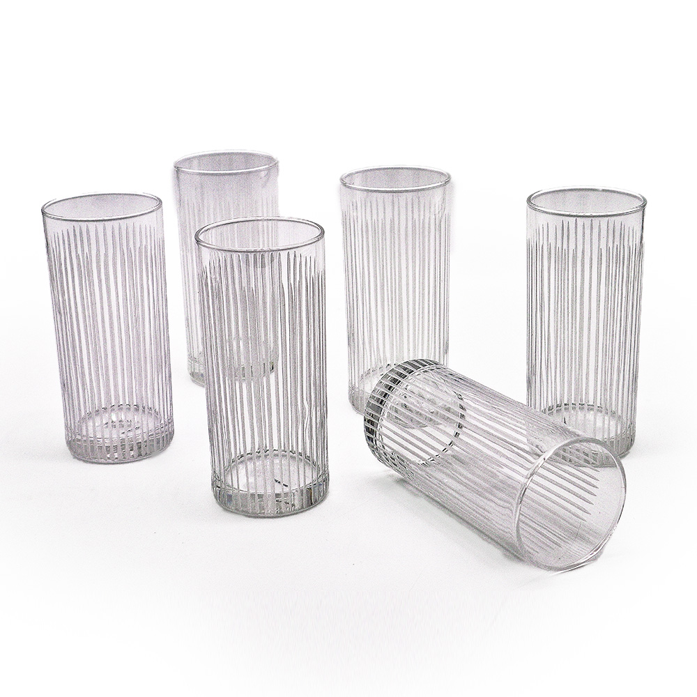 Frosted Tumbler Glass Set - 6pcs