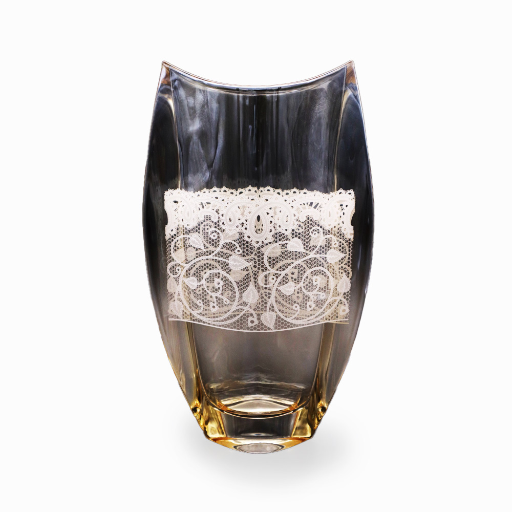 Dantelle Amber Vase - 35cm