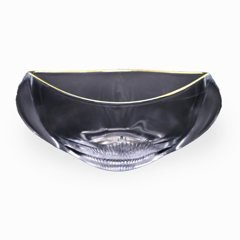 Decorative Bowl with Gold Rim