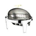 Stainless Steel Roll Top Chafing Dish Divider