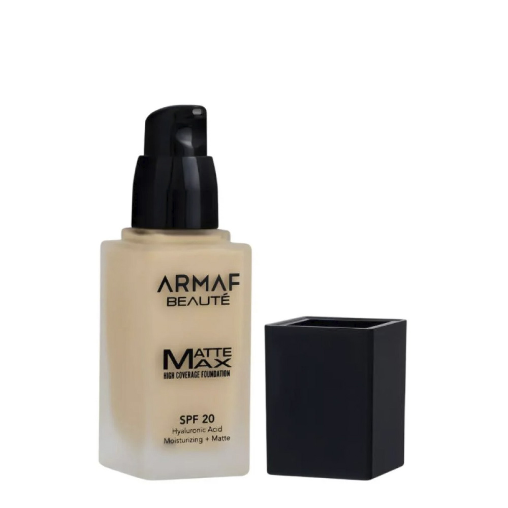 Matte Max High Coverage Foundation SPF 20 - N01 - Porcelain
