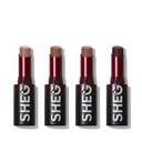 مجموعة أحمر الشفاه امبر روز بوم - 4 حبات