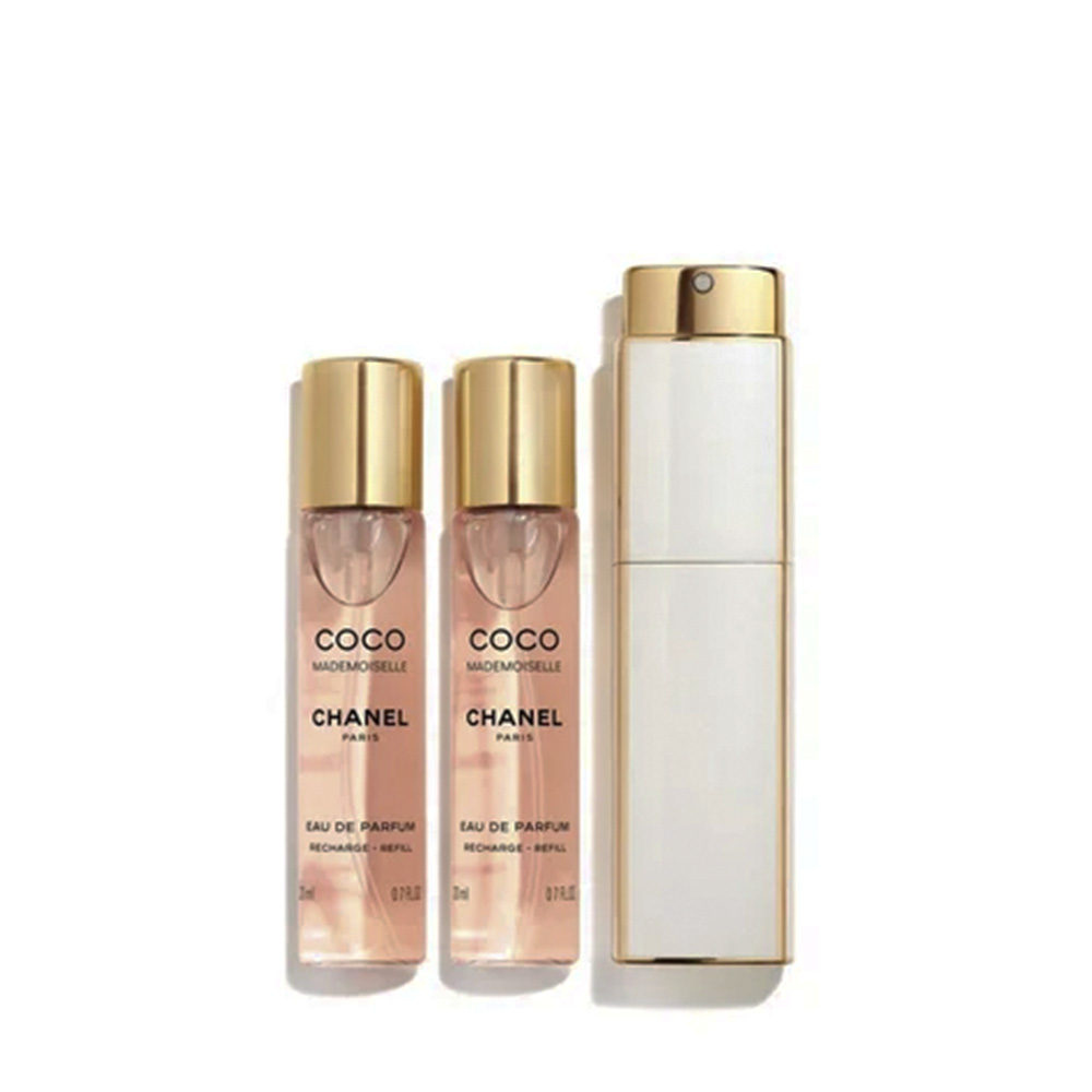 Coco Mademoiselle Twist and Spray Perfume Set - 3x20ml