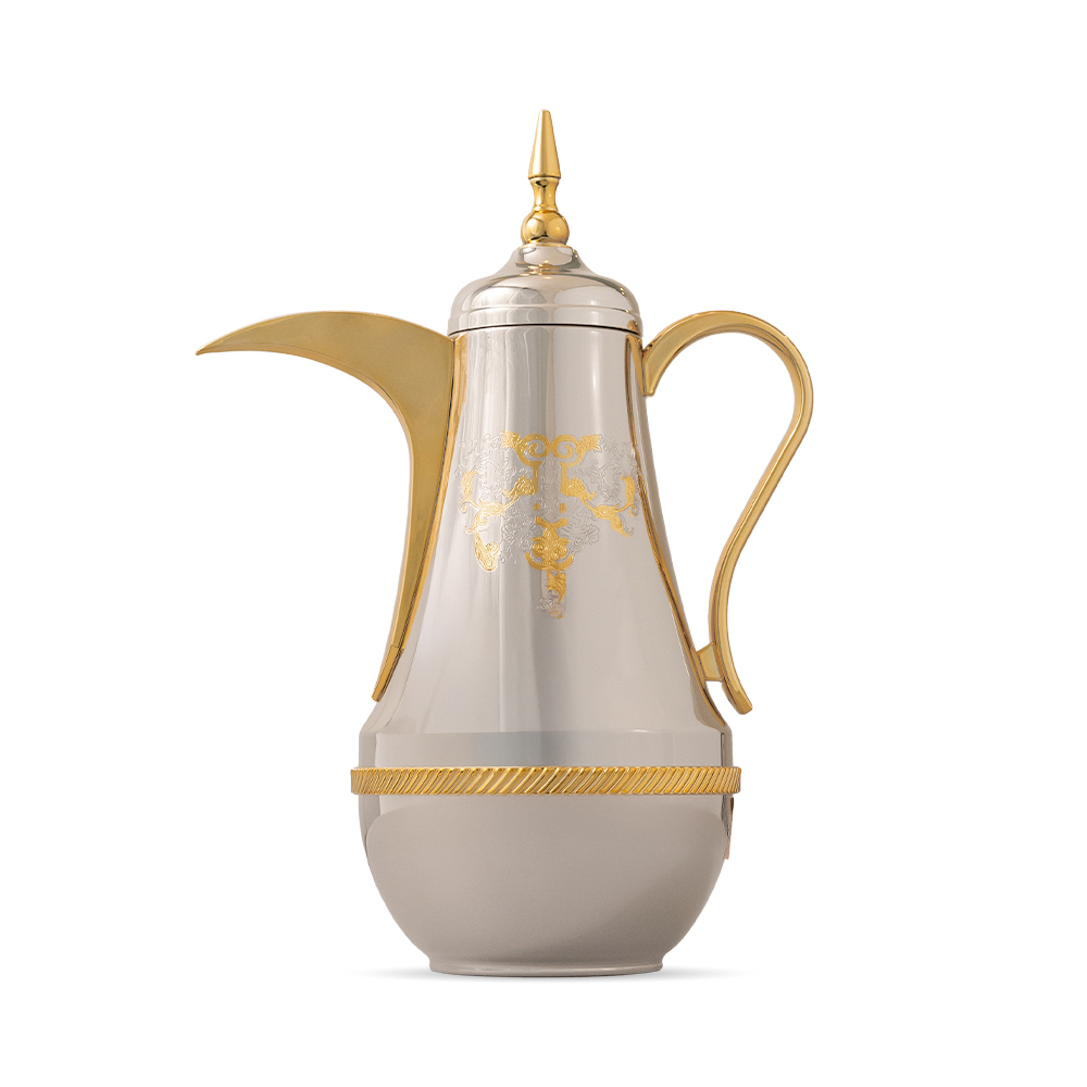 May Flower Arabic Coffee Dallah - 1L