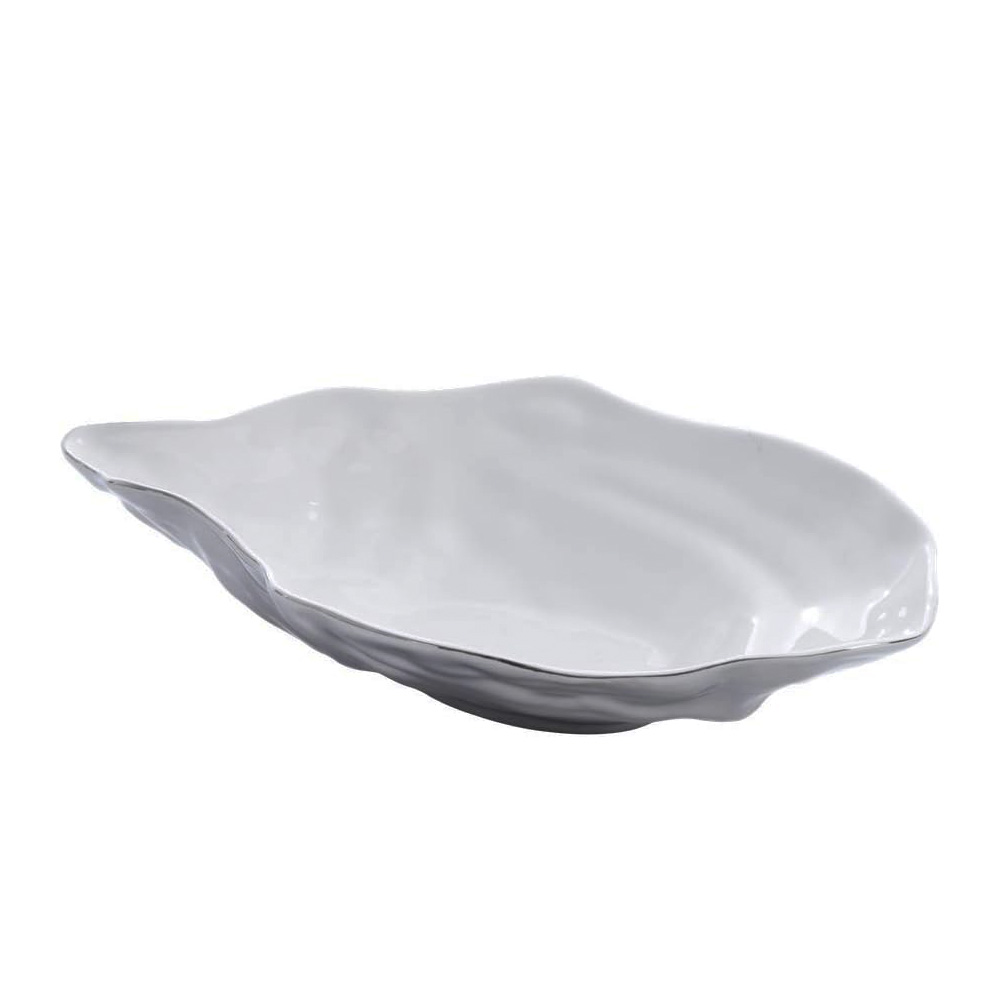 Porcelain Oyster Bowl - Medium 